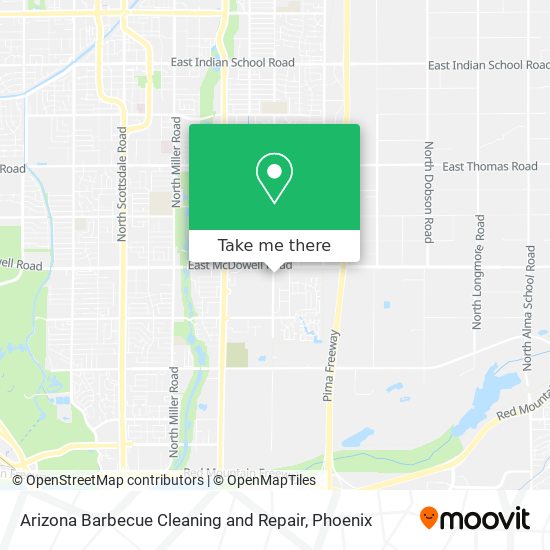 Arizona Barbecue Cleaning and Repair map