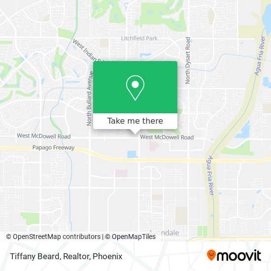 Tiffany Beard, Realtor map