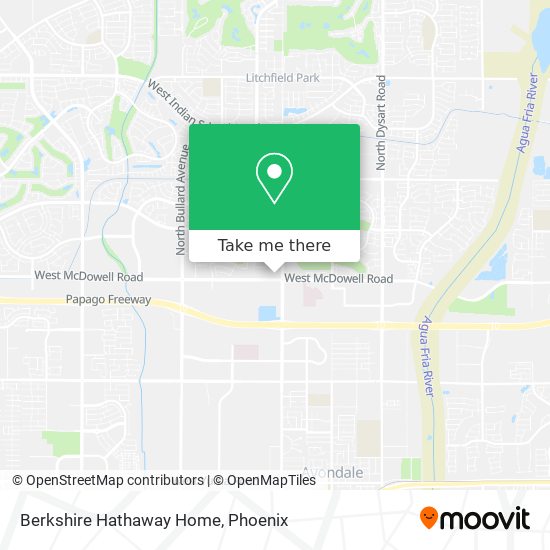 Berkshire Hathaway Home map