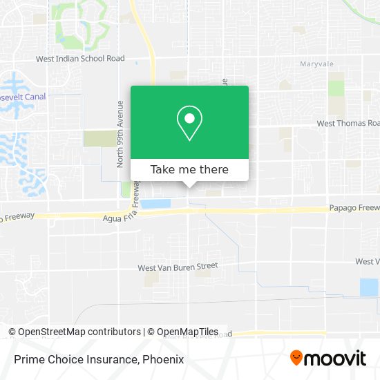 Prime Choice Insurance map