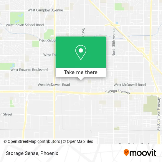 Storage Sense map