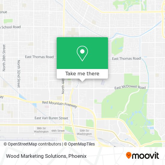 Wood Marketing Solutions map