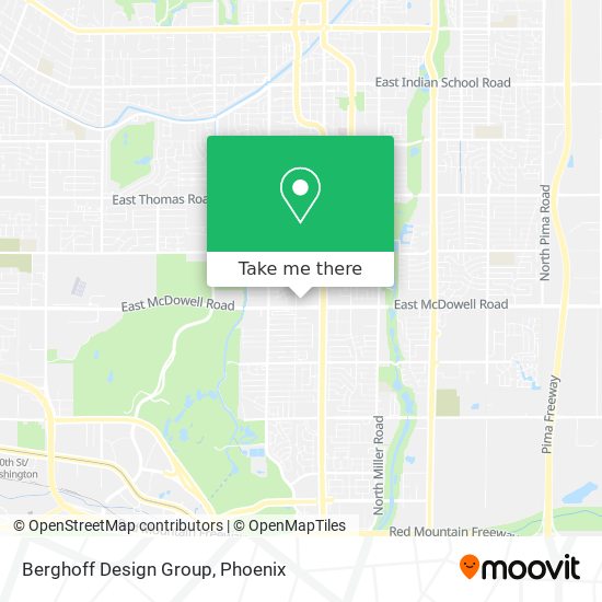 Berghoff Design Group map