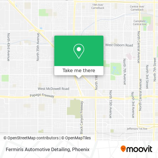 Fermin's Automotive Detailing map