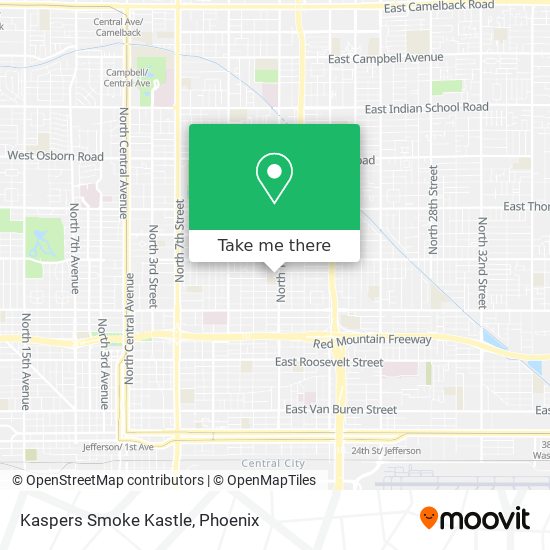 Mapa de Kaspers Smoke Kastle