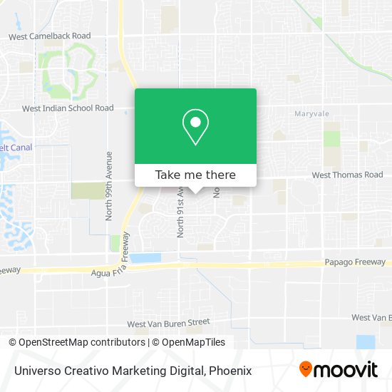 Universo Creativo Marketing Digital map