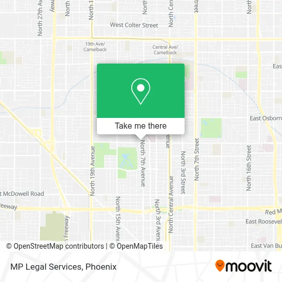 MP Legal Services map