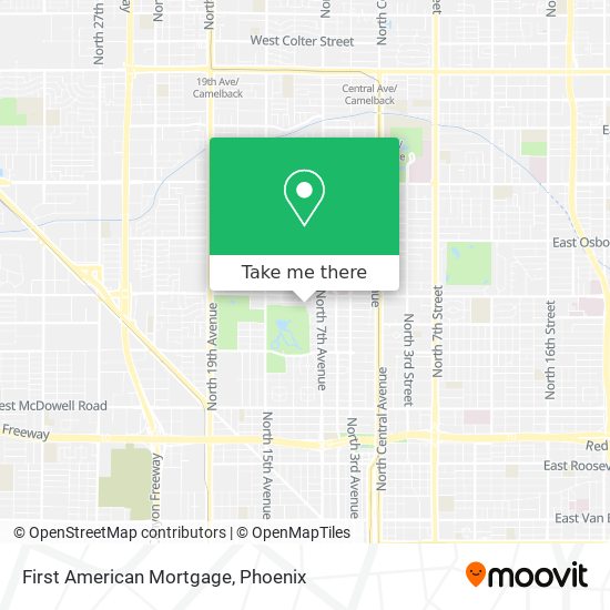 Mapa de First American Mortgage