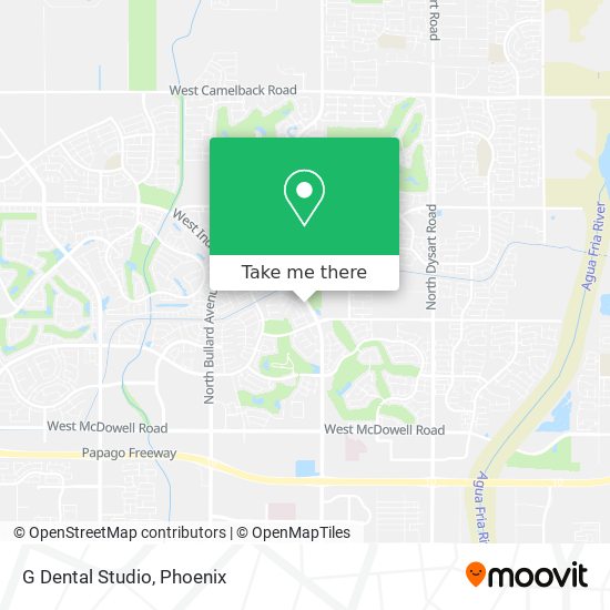 G Dental Studio map