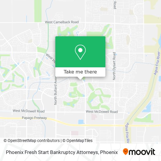 Mapa de Phoenix Fresh Start Bankruptcy Attorneys