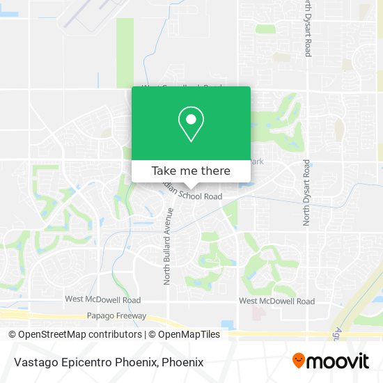 Vastago Epicentro Phoenix map