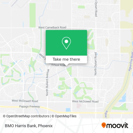 BMO Harris Bank map