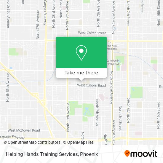 Helping Hands Training Services map