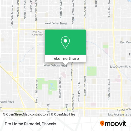 Mapa de Pro Home Remodel