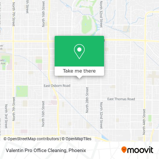 Valentin Pro Office Cleaning map