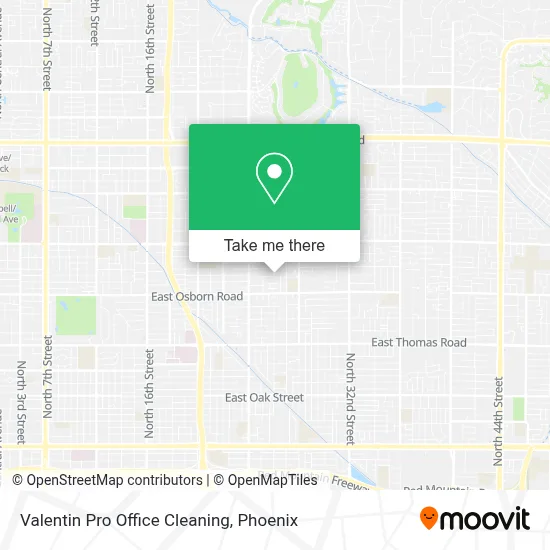 Valentin Pro Office Cleaning map