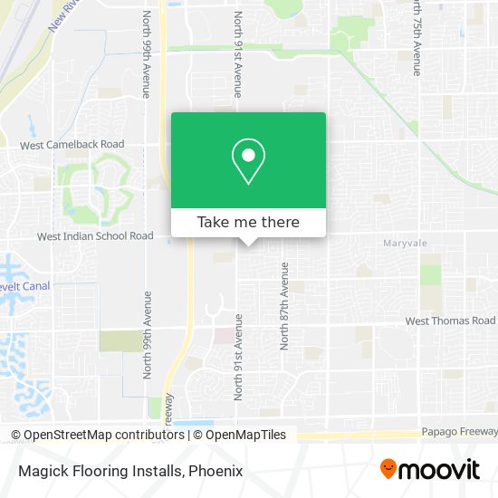 Magick Flooring Installs map