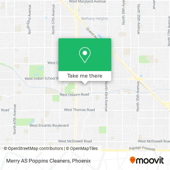 Merry AS Poppins Cleaners map