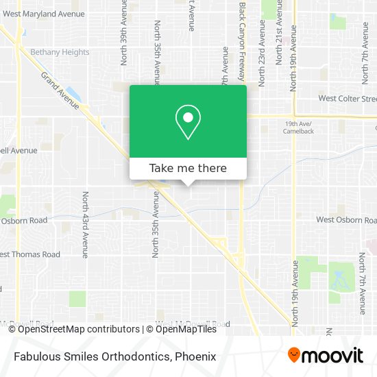 Fabulous Smiles Orthodontics map