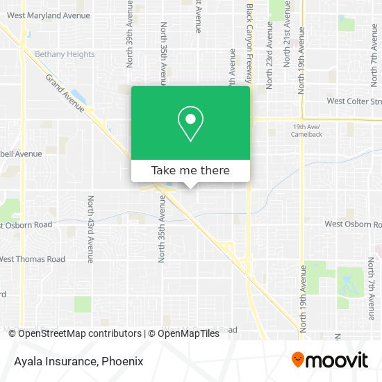 Ayala Insurance map