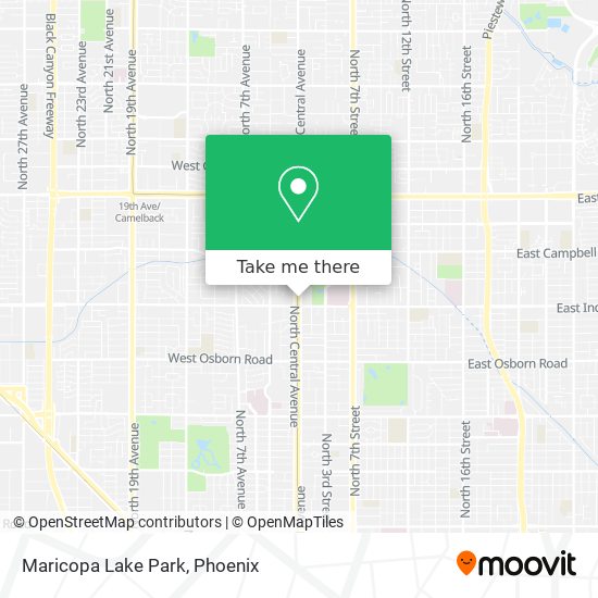 Maricopa Lake Park map