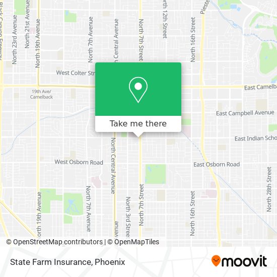 State Farm Insurance map