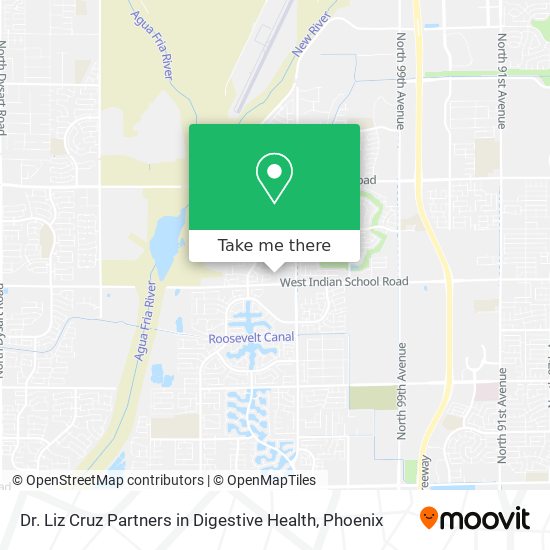 Dr. Liz Cruz Partners in Digestive Health map
