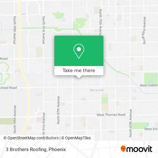 3 Brothers Roofing map