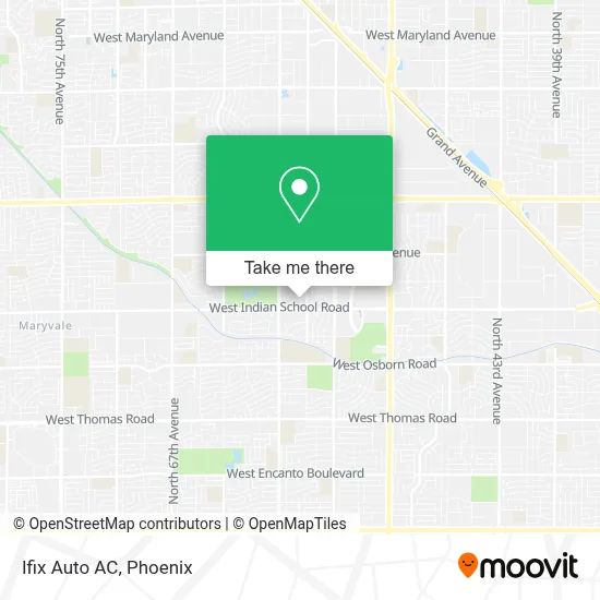 Ifix Auto AC map