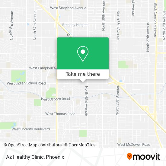 Az Healthy Clinic map