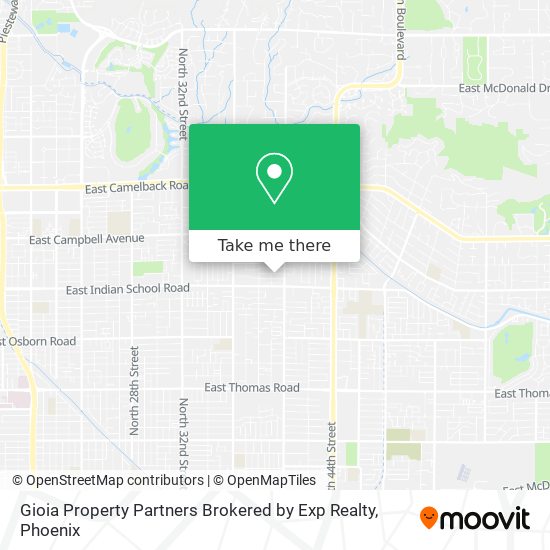 Gioia Property Partners Brokered by Exp Realty map