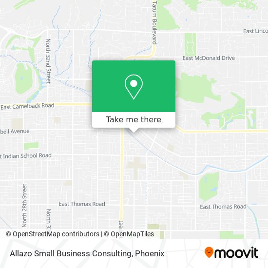 Mapa de Allazo Small Business Consulting