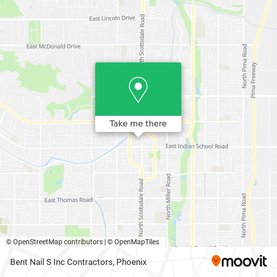 Bent Nail S Inc Contractors map