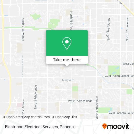 Mapa de Electricon Electrical Services