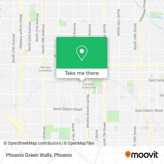 Phoenix Green Walls map