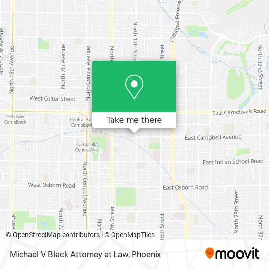 Mapa de Michael V Black Attorney at Law