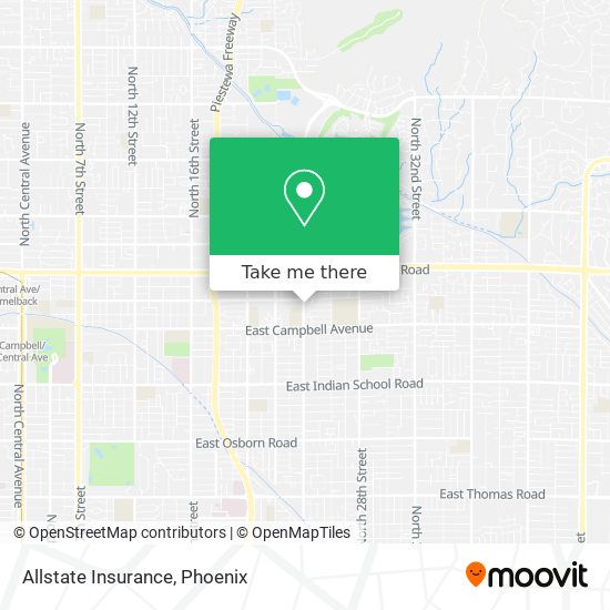 Allstate Insurance map