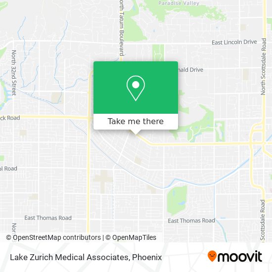 Lake Zurich Medical Associates map