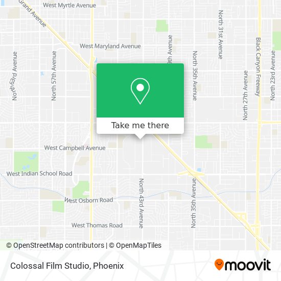 Colossal Film Studio map