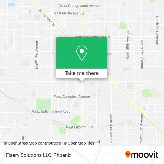 Fiserv Solutions LLC map