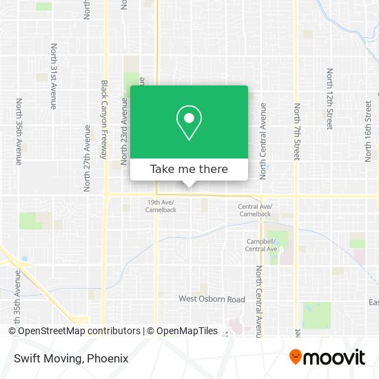 Swift Moving map