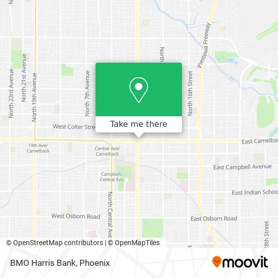 BMO Harris Bank map