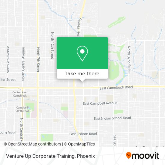 Venture Up Corporate Training map