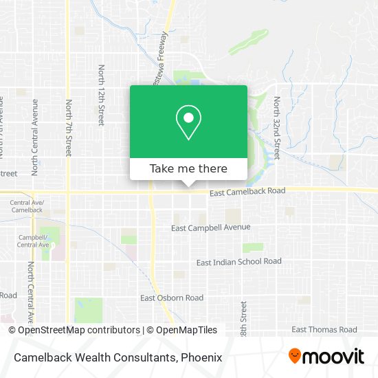 Mapa de Camelback Wealth Consultants