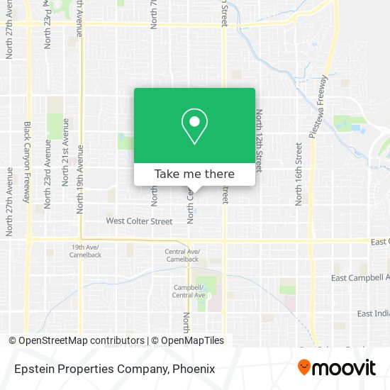 Epstein Properties Company map