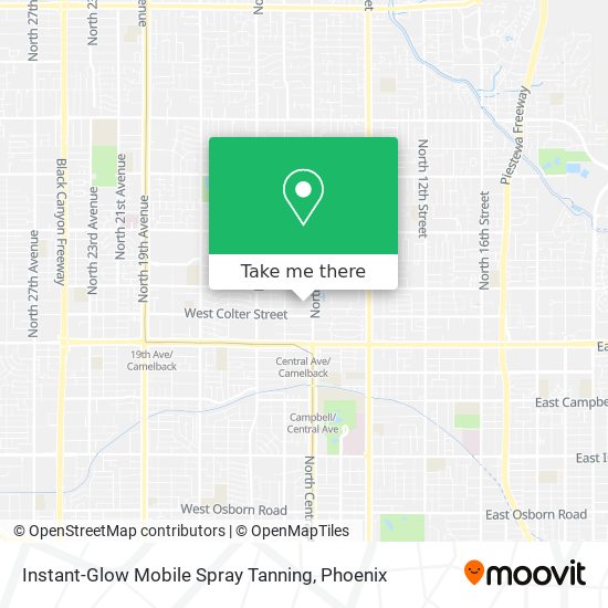 Instant-Glow Mobile Spray Tanning map