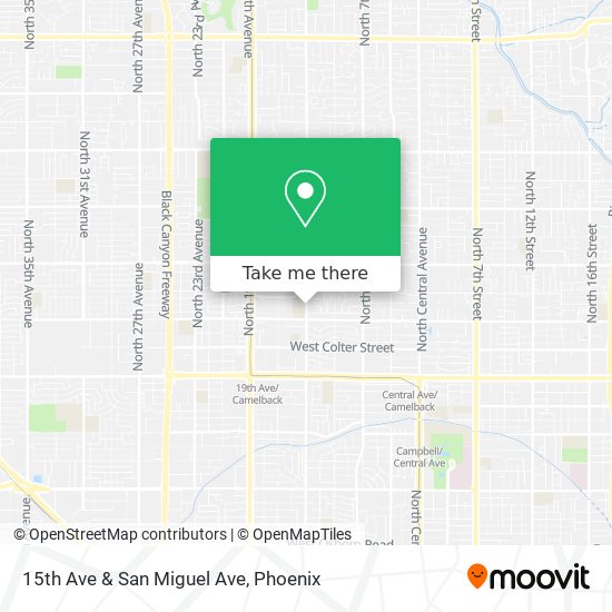 Mapa de 15th Ave & San Miguel Ave