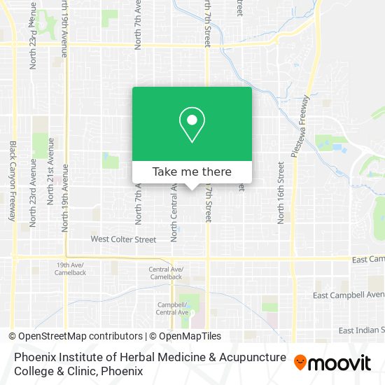 Phoenix Institute of Herbal Medicine & Acupuncture College & Clinic map