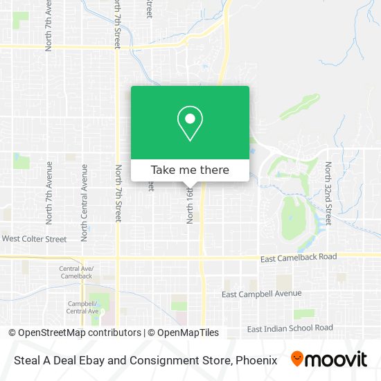 Mapa de Steal A Deal Ebay and Consignment Store