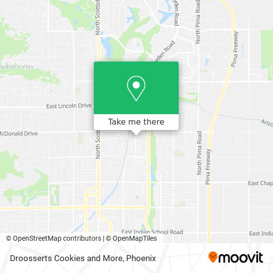 Droosserts Cookies and More map